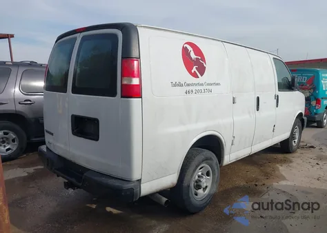 2017 Chevrolet Express 2500 Work Van из США, поврежденный, VIN 1GCWGAFF1H1169828